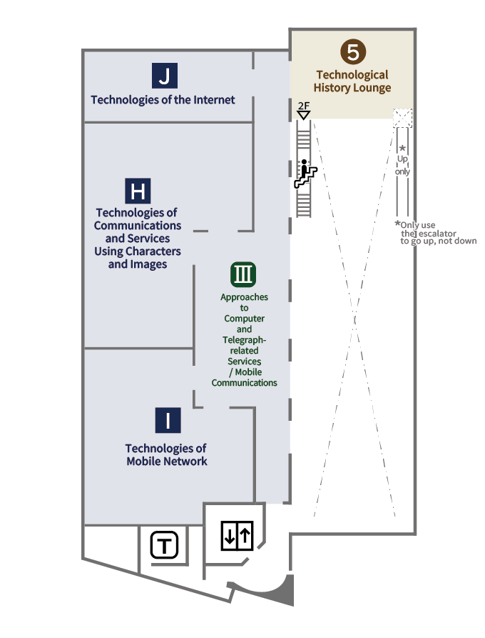 Floor map of 3F