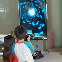 市外局番ダイヤル体験画面アップ写真