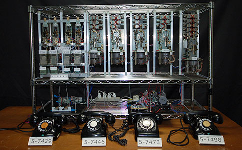 A形交換機(５桁対応)の写真