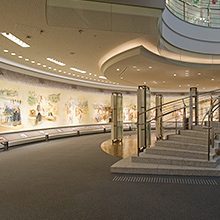 地下1階のフロアの写真