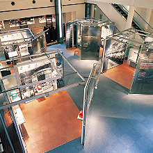 地下1階のフロアの写真