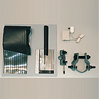 鳥害防止帯、防リスシート、加入者保安器、防食加工部品の写真