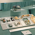 600P形電話機(プッシュホン)の写真