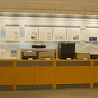 インターネット接続サービスの商用化の展示風景