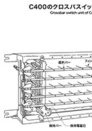 C400のクロスバスイッチユニットのPDF画像一部