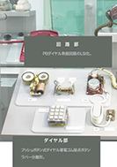 プッシュホン600P形電話機の展示画像PDFの一部