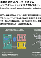 事業所間ネットワーク・システム・インテグレーションとエクストラネットのPDF画像の一部