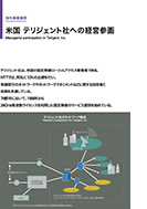米国 テリジェント社への経営参画のPDF画像の一部