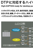 DTPに対応するハイキャプテンHGのPDF画像の一部