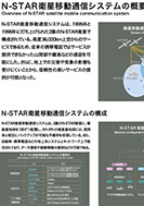 N-STAR衛星移動通信システムの概要のPDF画像の一部