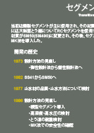 セグメントの変遷のPDF画像の一部